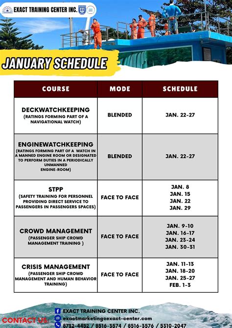 exact training center price list 2024
